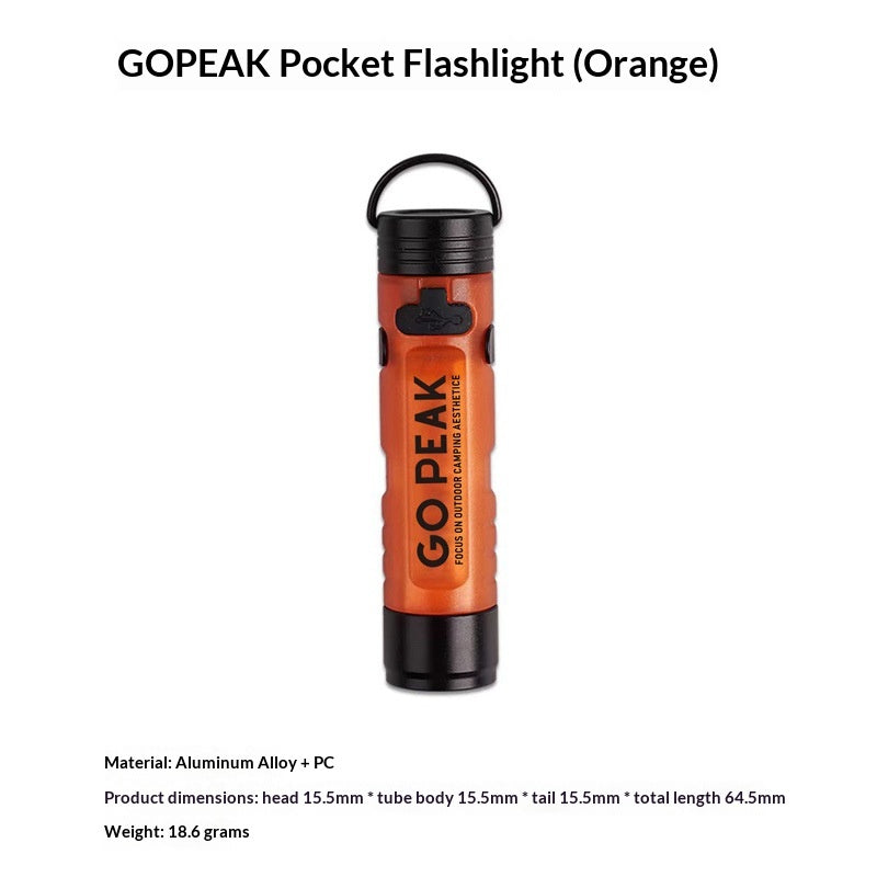 Outdoor High-Intensity Flashlight With KC Certification Charging Magnetic Hook