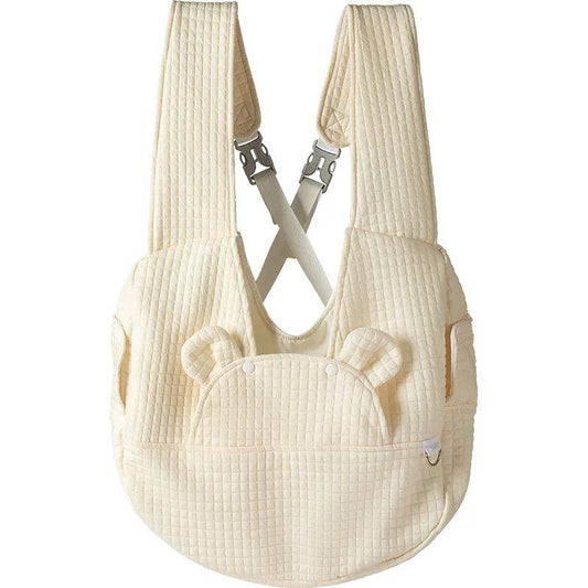 Pet Backpack Comfort Dog Bag Kitten Carrier Outdoor Travel Breathable Cross Design Chest Backpack Bag Supplies Pet Accessories