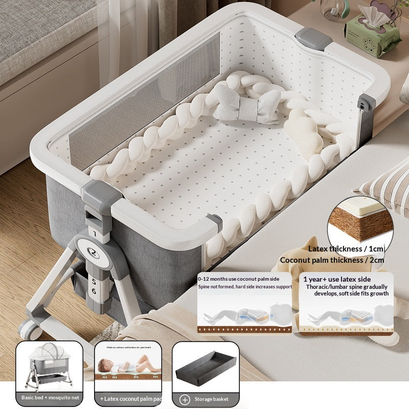 Multifunctional Portable And Mobile Baby Cradle Bed For Infants