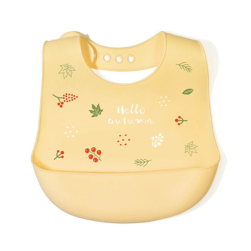 Waterproof Children's Saliva Bag Feeding Auxiliary Food Bib