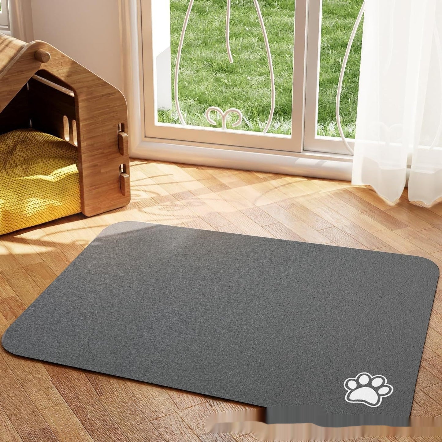Pet Water-absorbent Quick-drying And Stain-resistant Floor Mat