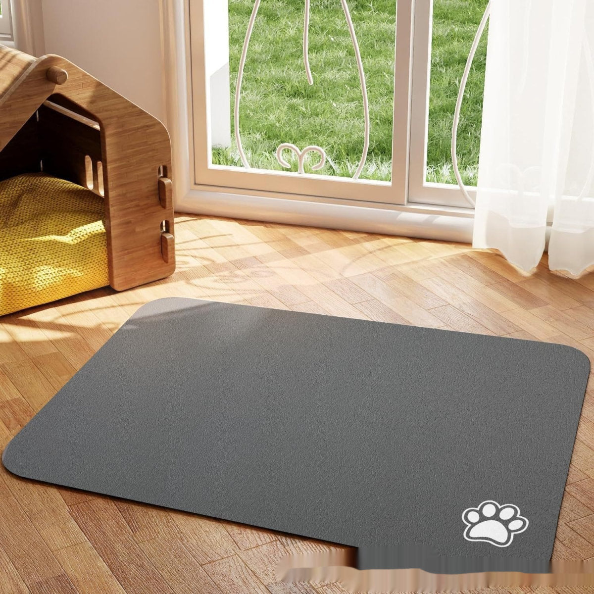 Pet Water-absorbent Quick-drying And Stain-resistant Floor Mat