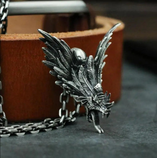 Pendant Necklace Vintage-style Fashion Choker Handsome And Trendy