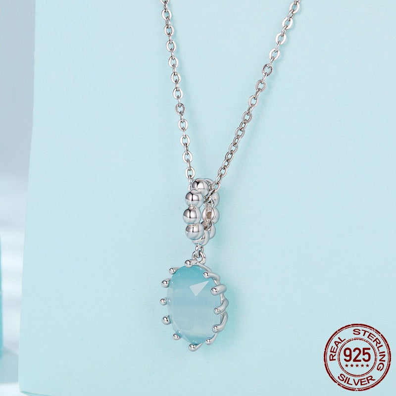 Original Light Blue Rock Candy Diy Pendant Ornaments Accessories