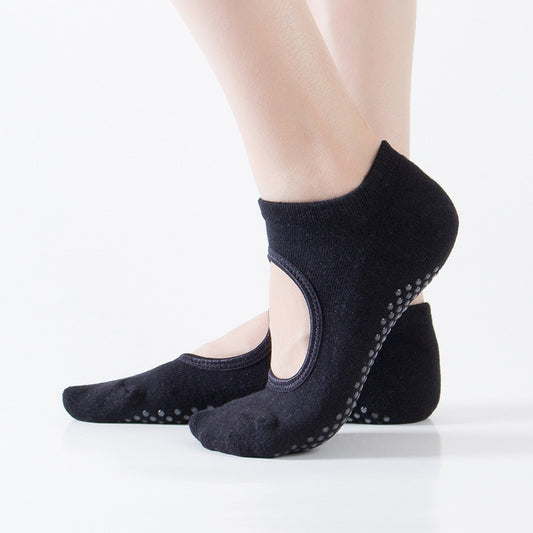 Professional Non-back Combed Cotton Slip Deodorant Ladies Dance Fitness Indoor Pilates Socks