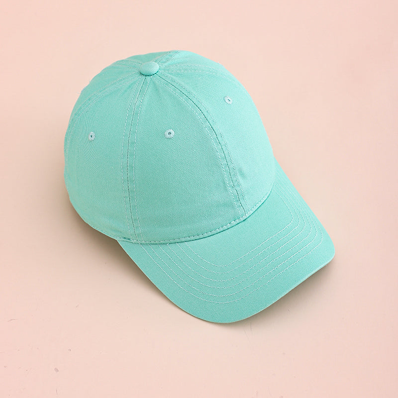 New Men's And Women's Solid-color Light Board Fashion And Simplicity Style Adjustable Baseball Cap Suitable For Outdoor Outings And Daily Commuting Outfits