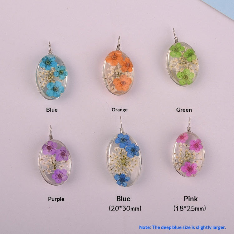 Stall Accessories Ladies Necklace Cherry Blossom Dried Flower Time