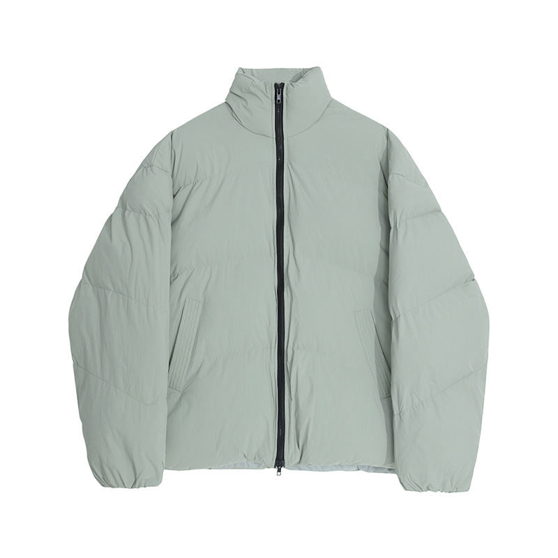 Mens Loose Warm Trendy Korean-Style Down Jacket