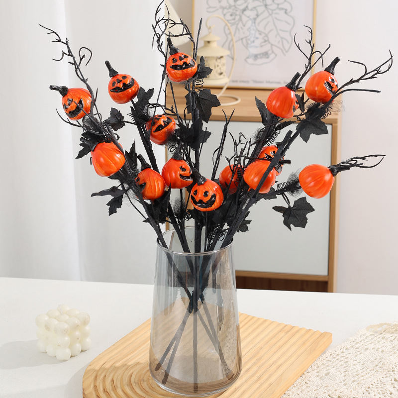 Three Forks Small Pumpkin Halloween Decoration Accessories