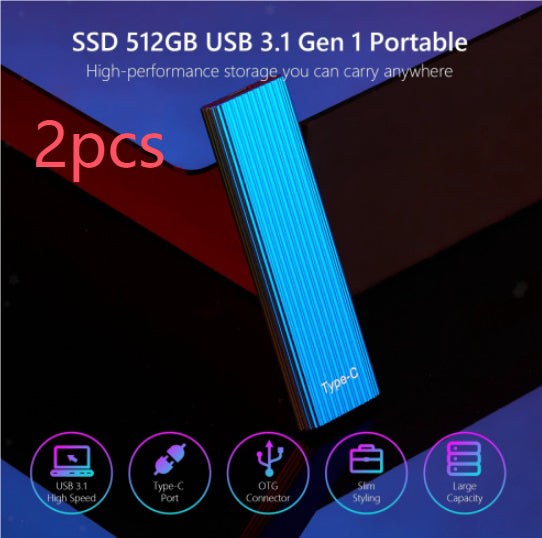 Portable Mobile Solid State Hard Drive
