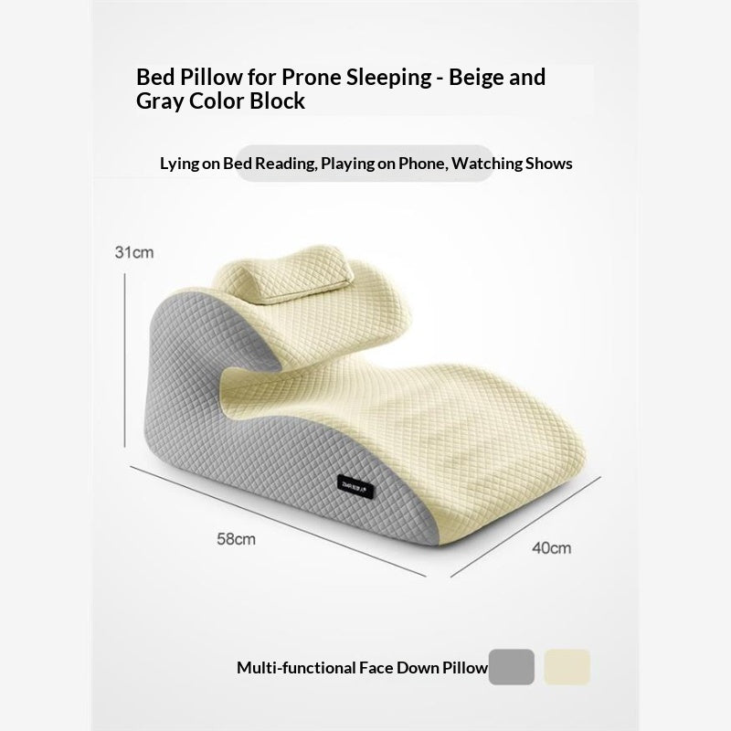 Multi-functional Bed Pillow For Prone Sleeping With Massage And Heating Functionsperfect