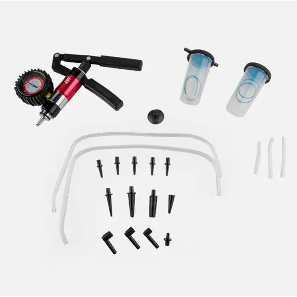 Manual Vacuum Pump Kit - Suitable For Brake System Bleeding, Cooling System Degassing, Liquid Transfer, And Vacuum Component Testing