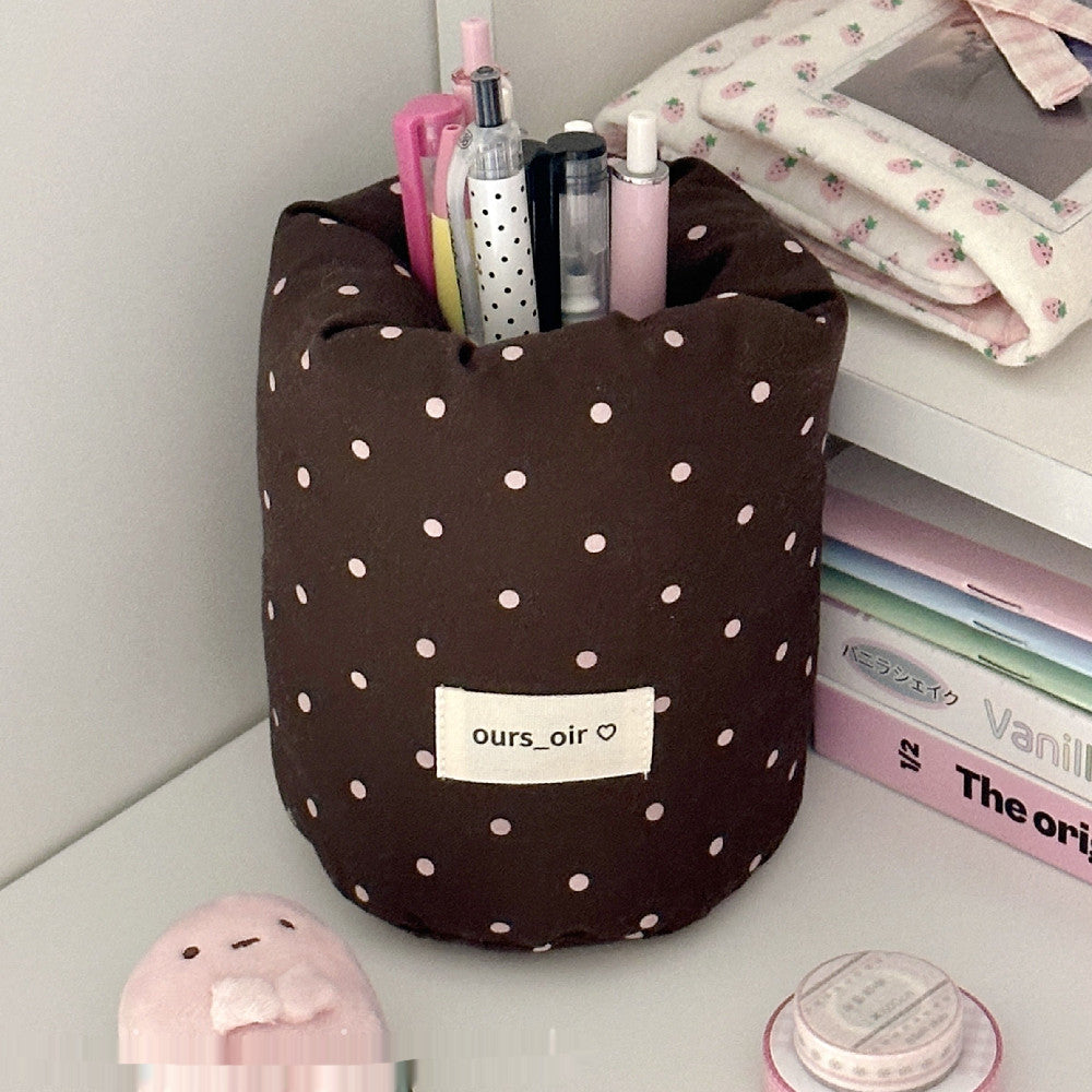 Stationery And Makeup Brush Storage Bag
