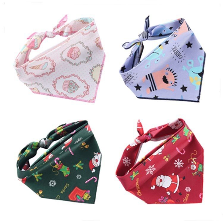 Pet Saliva Towel With Cute Print Photo Prop