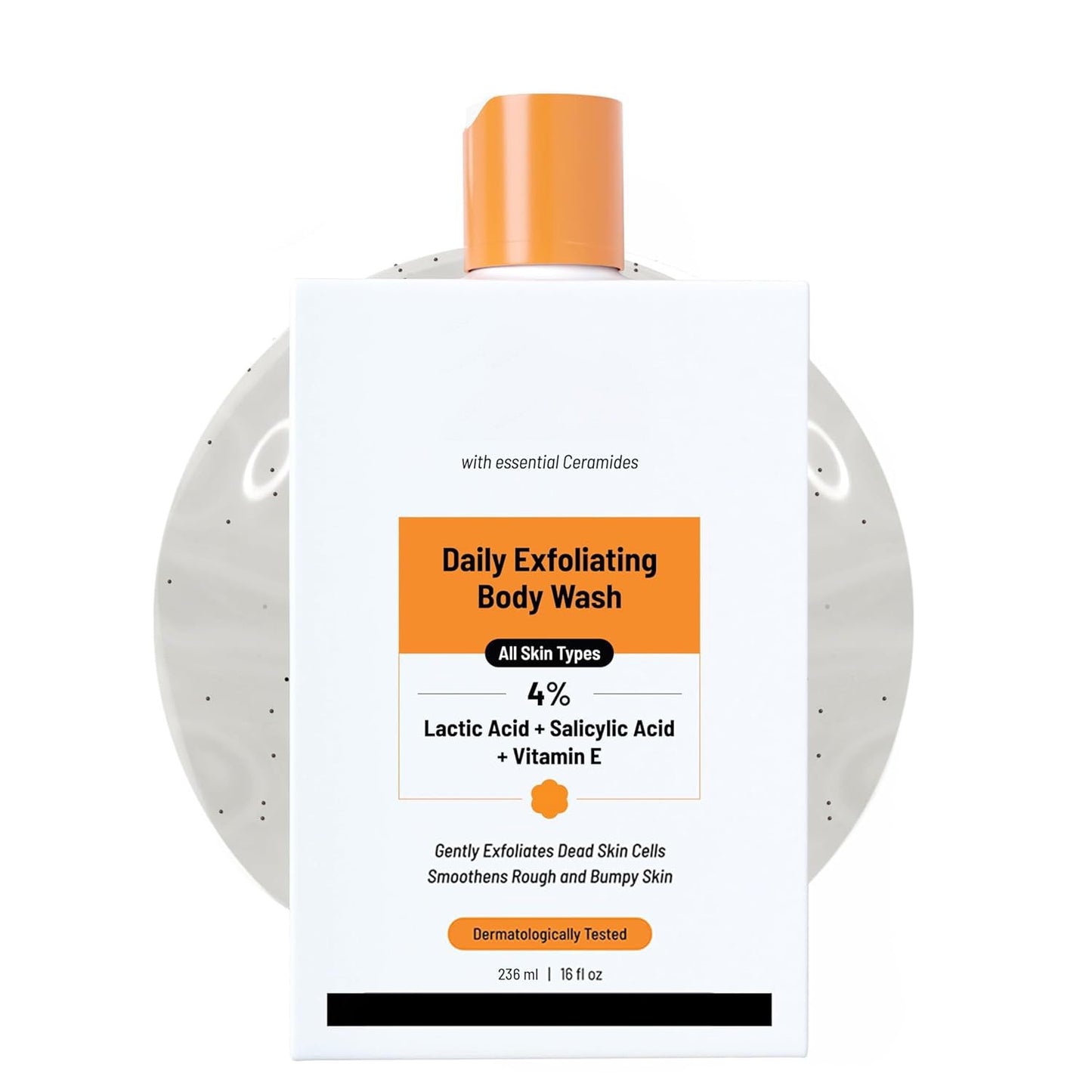 Exfoliating Body Wash For Full-body Cleansing And Scrubbing Away Dead Skin