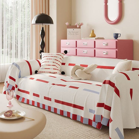 Korean Style All-match Living Room Sofa Towel Household Minimalist Full Covered Dustproof Cover Cloth
