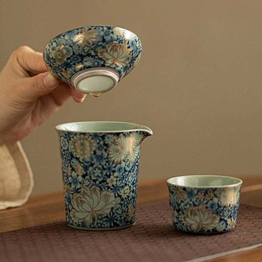 All-ceramic Public Teapot Tea Set Accessory