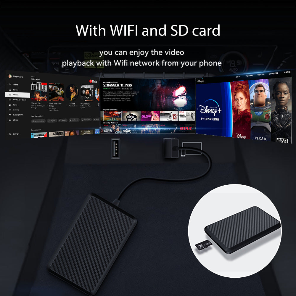 Smart In-Vehicle Wireless CarPlay Box For Aerial Views
