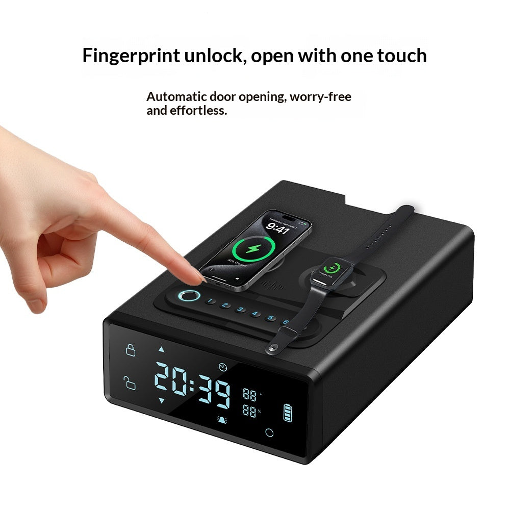 Fingerprint-Passcode Unlock Multifunctional Smart Safe