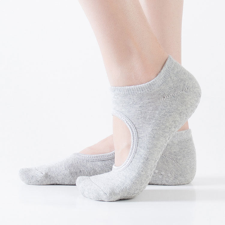 Professional Non-back Combed Cotton Slip Deodorant Ladies Dance Fitness Indoor Pilates Socks