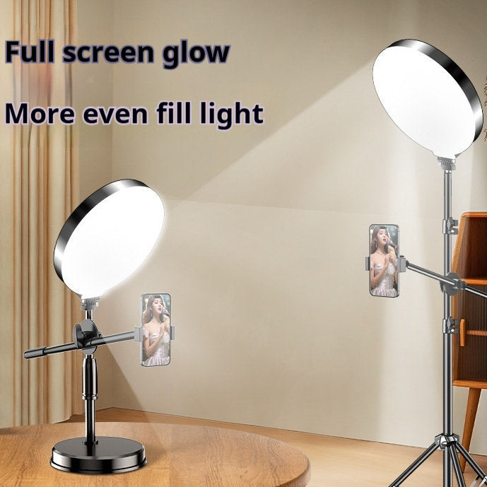Desktop Makeup Fill Light Round Full Screen Soft Light Lamp