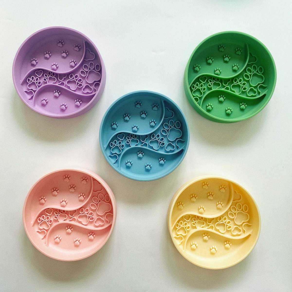Dog Food-grade Silicone Pet Feeding Bowl