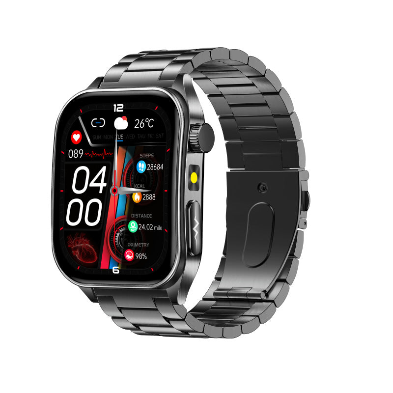 Smart Health Watch BP HR ECG Blood lipids Uric Acid Calls 650nm Laser Therapy