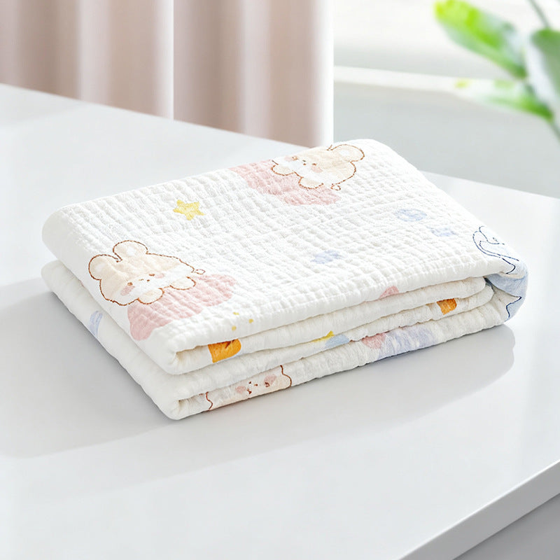 Gauze Bath Towel Class A For Babies 6 Layers For Infants