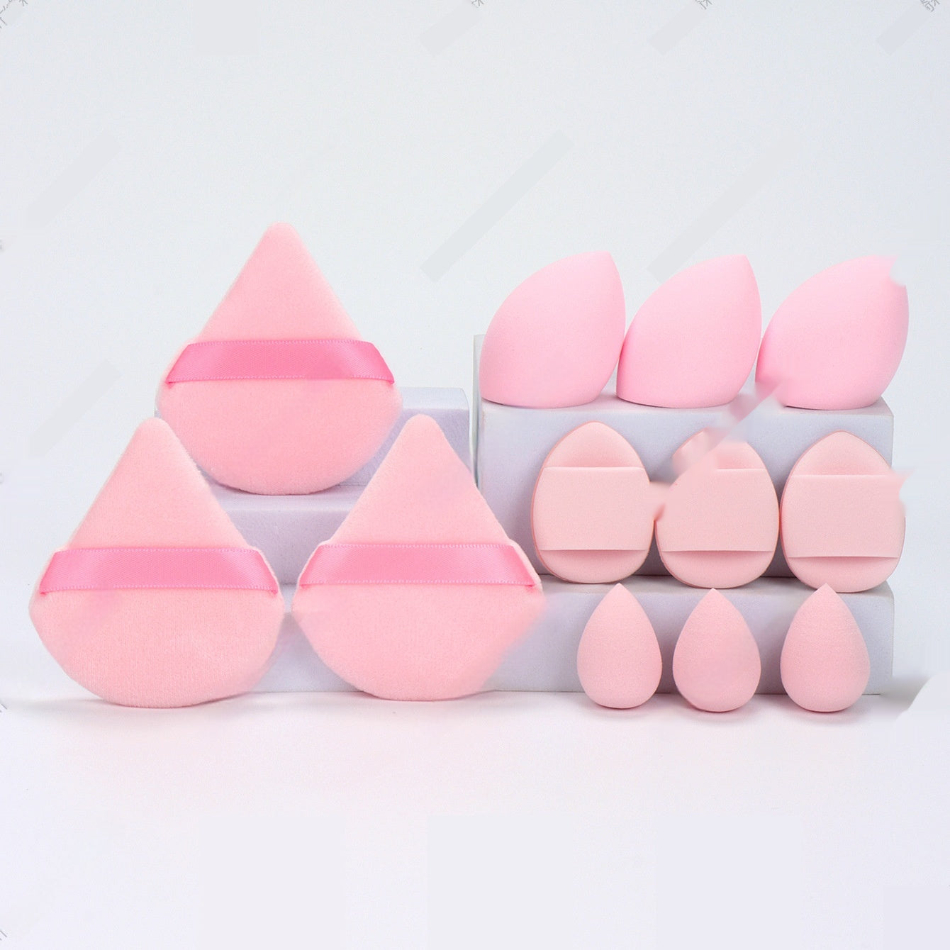12-piece Makeup Sponge Puff Set