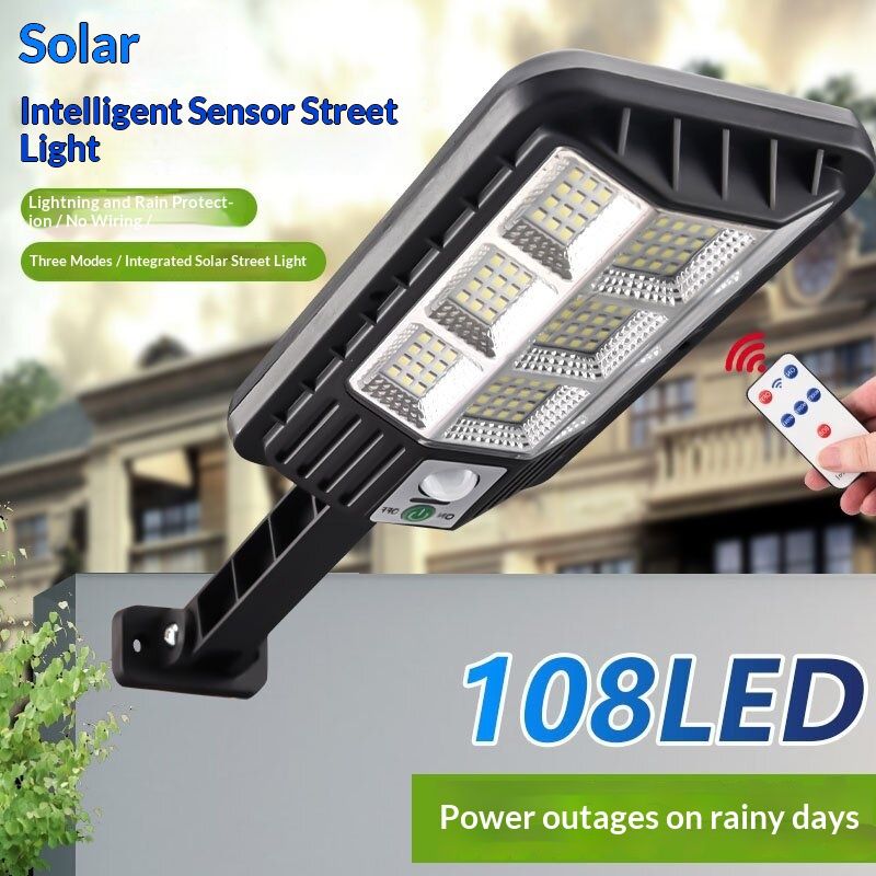 Outdoor Courtyard Smart Human-sensing LED Streetlight