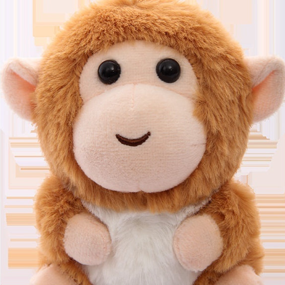 Cute Cartoon Monkey Doll Plush Toy Pendant Key Chain Accessories