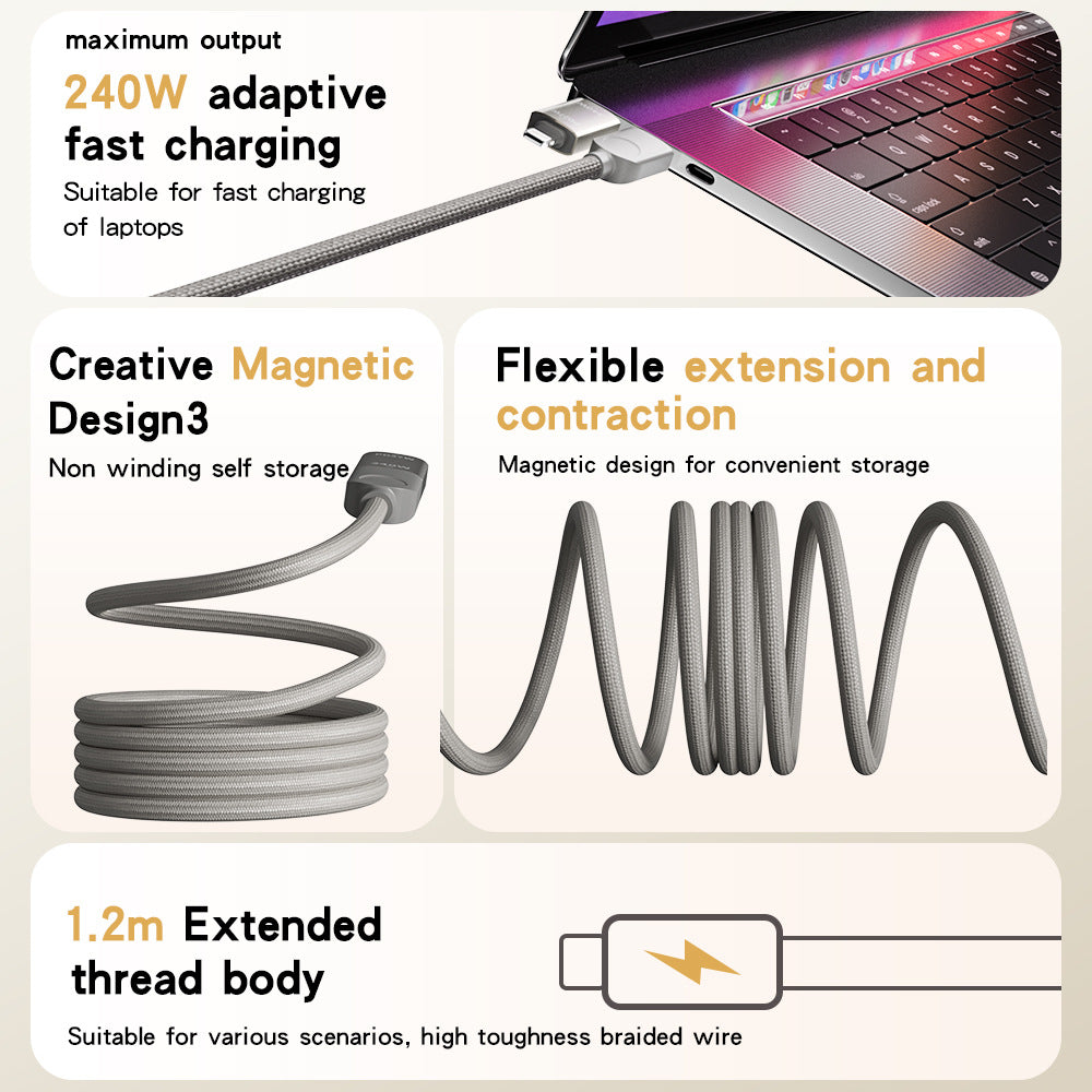 PD Fast Charging 16-Strand Fast Charging Data Cable