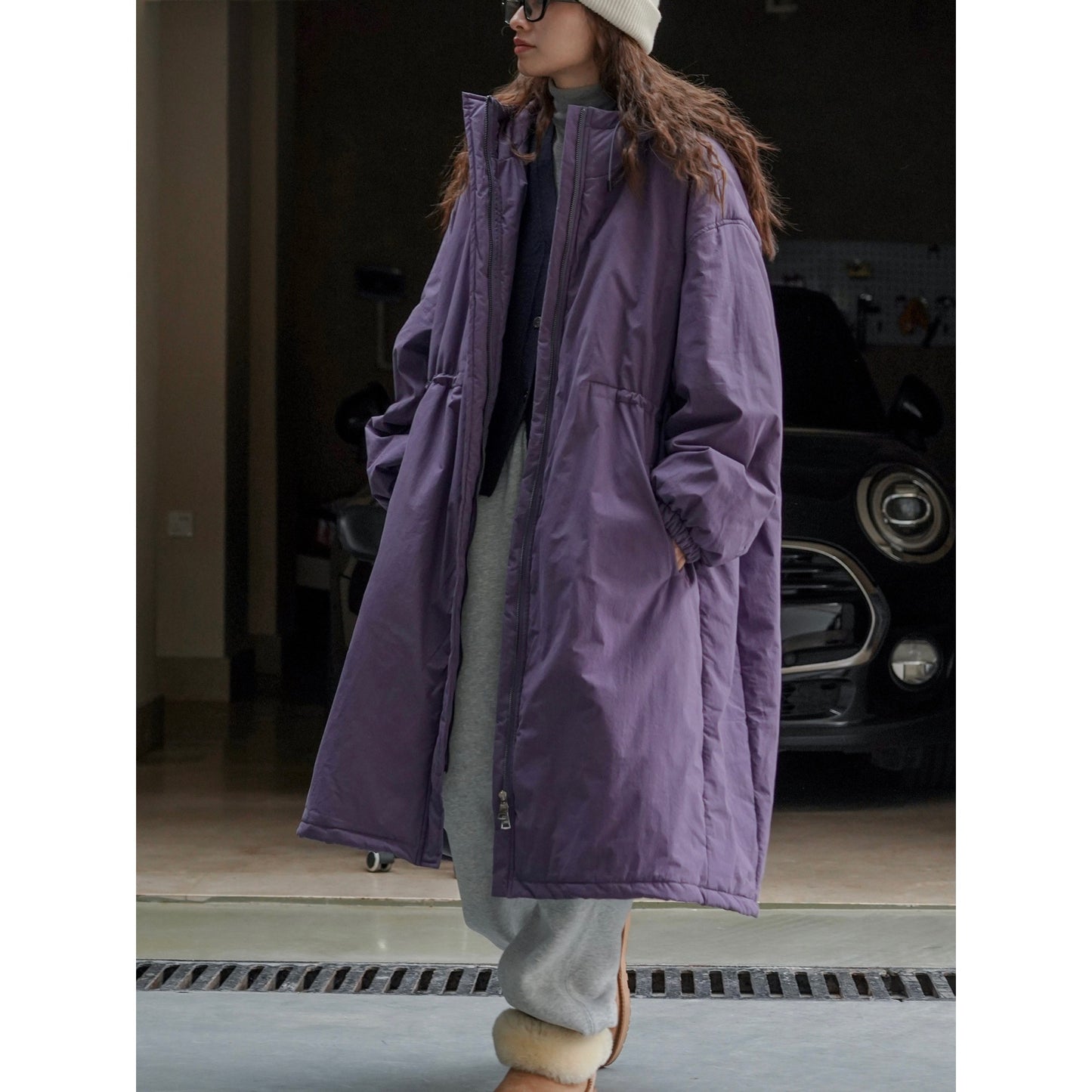 Winter Korean-style Casual Relaxed-fit Hooded Cotton-padded Coat