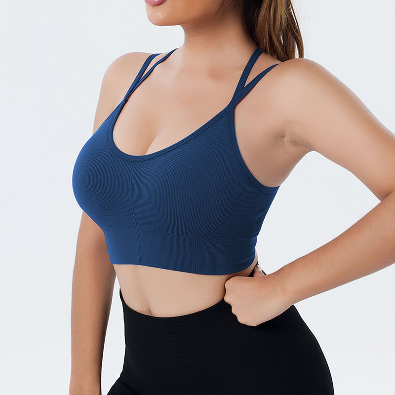Breathable Seamless Yoga Bra Elastic Sling Sports Underwear