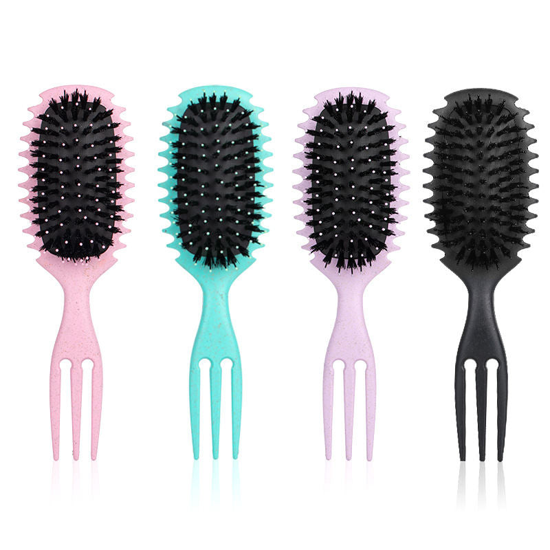 Three-fork Curly Hair Massage Wave Air Cushion Comb