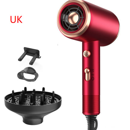 Hair Dryer With Negative Ions Offering Both Hot And Cool Air Settings