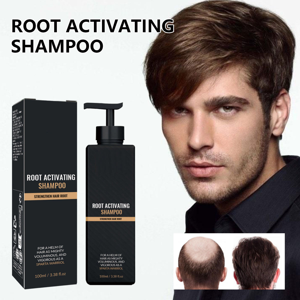Mens Cleansing Massage Nourishing Shampoo