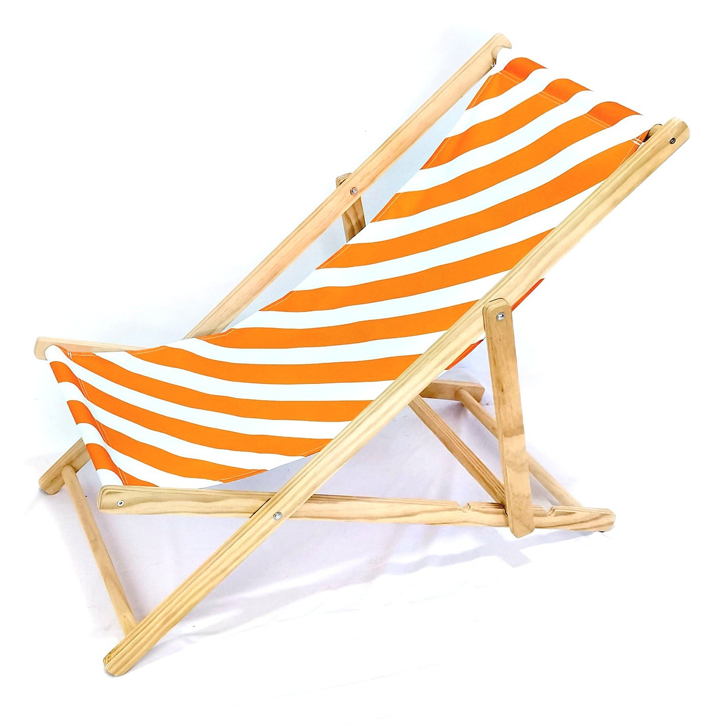 Solid Wood Beach Chair Outdoor Lounge Chair