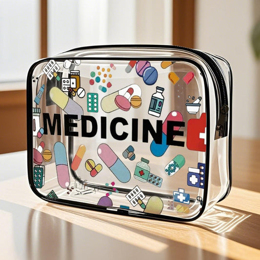 Portable Pill Makeup Travel Organizer