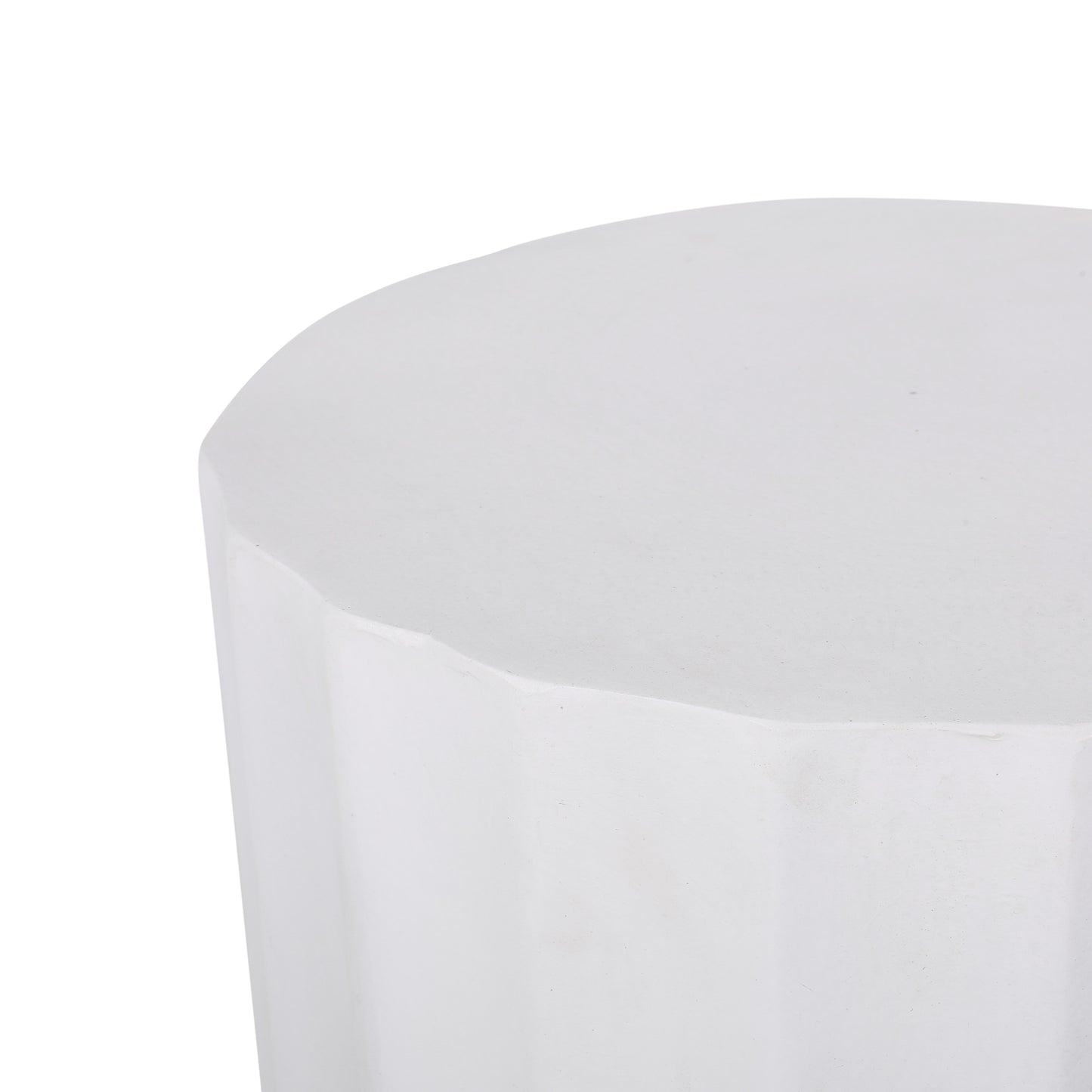 Round Outdoor Side Table , 15   In. W 15   In. D,End Table