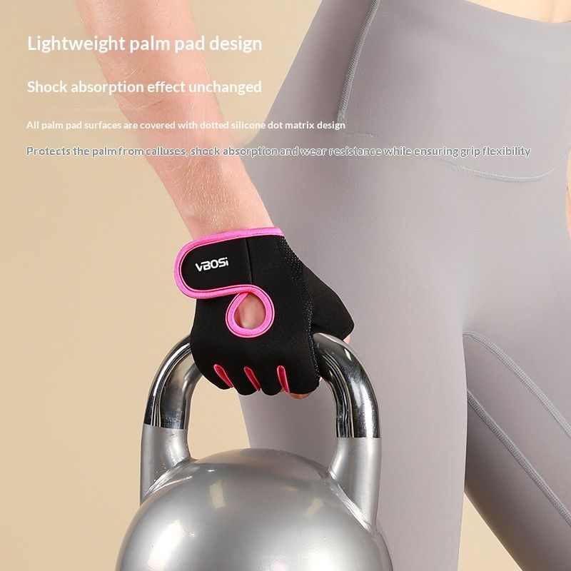 Fitness Exercise Training Protective Weightlifting Gloves