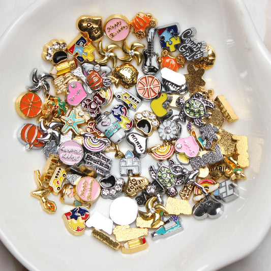 Alloy Dripping Oil Diy Glass Small Animal Accessories
