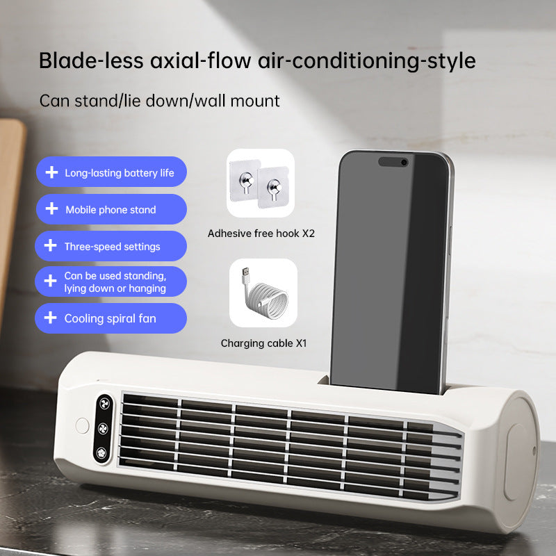 Leafless Wall-mounted Kitchen And Office Desk Fan