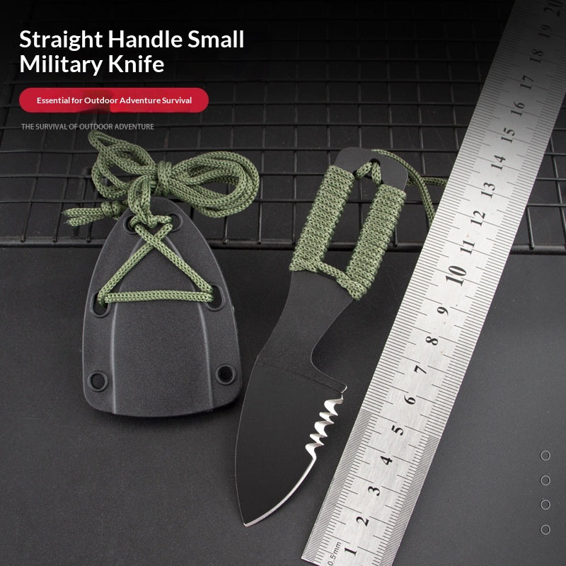 Portable Outdoor EDC Multi-tool Knife With Serrated Blade And K-sheath