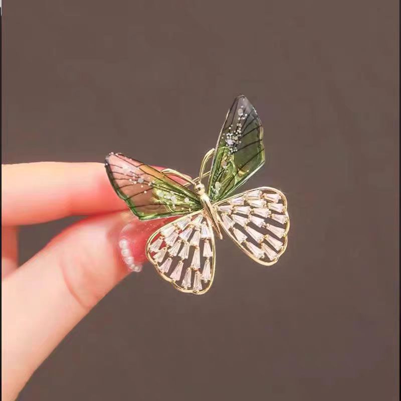 Fashionable Versatile High-end Korean-style Niche Design Premium Accessoryanti-exposure Brooch For Clothing