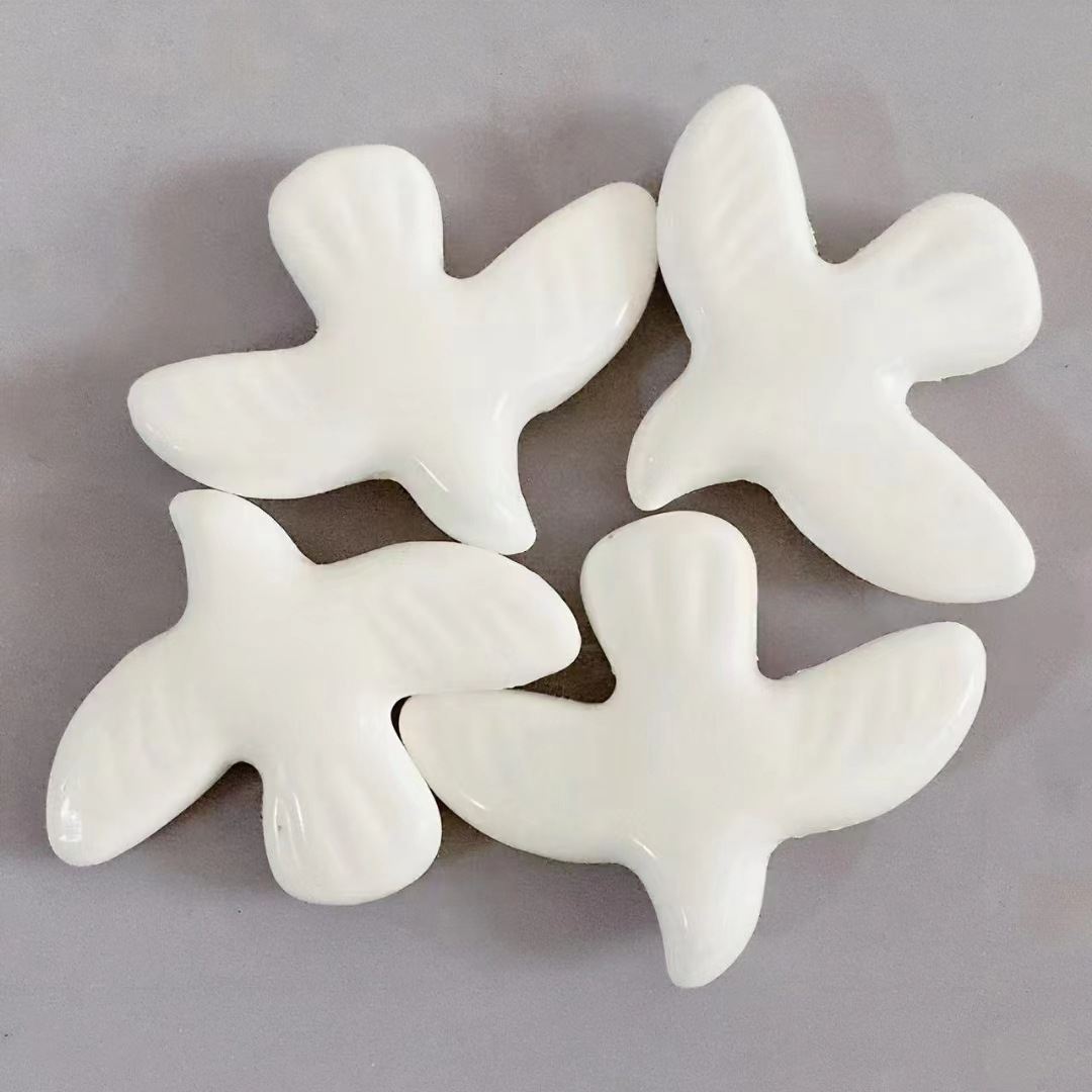 Pigeon Ceramic Beads Bird Beads DIY Pendants Accessories