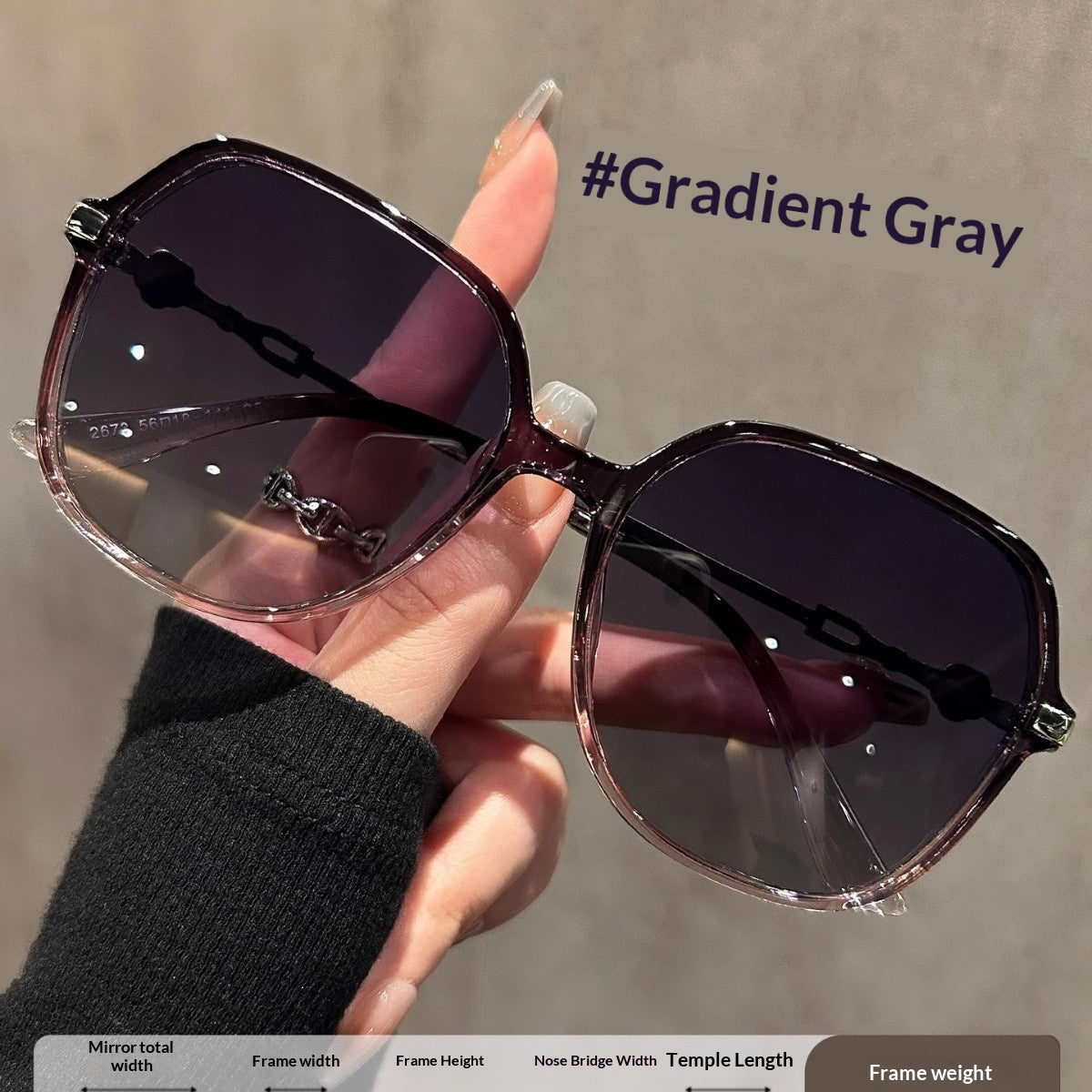 Personality Fashion Slim And Sun-proof Sunglasses