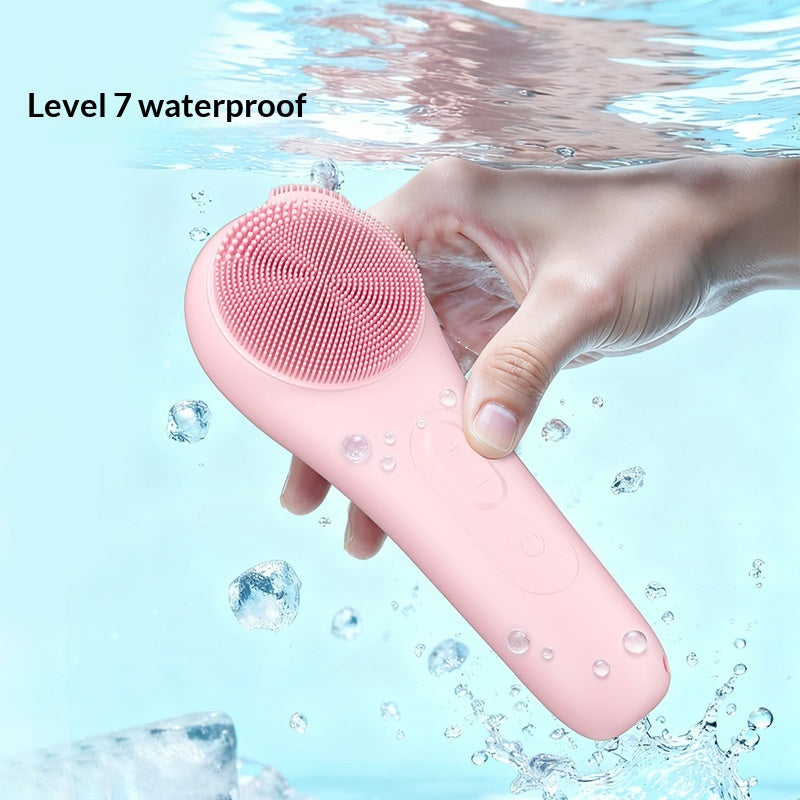 Electric Facial Cleansing Device Pore-cleansing Warm Compress Vibrating