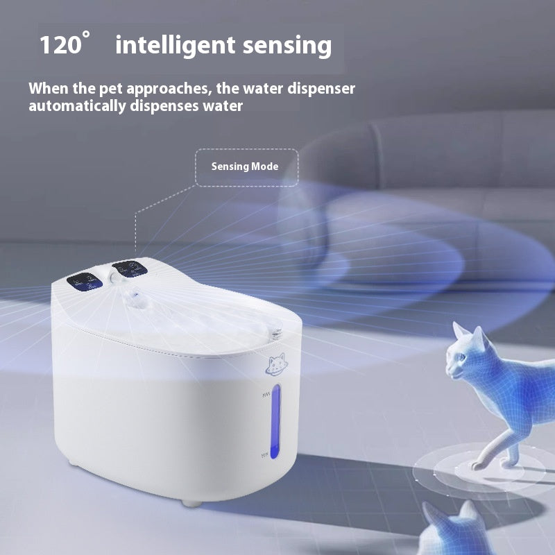 Smart Detachable Pet Water Dispenser Large Capacity Drinking Water Feeder