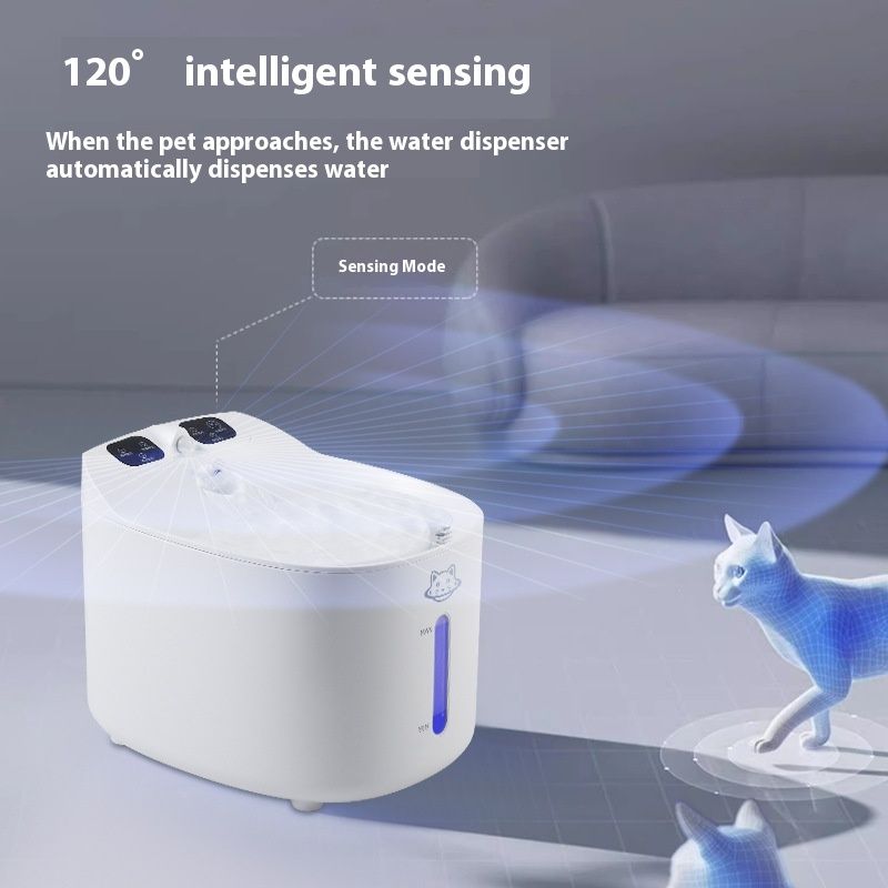 Smart Detachable Pet Water Dispenser Large Capacity Drinking Water Feeder